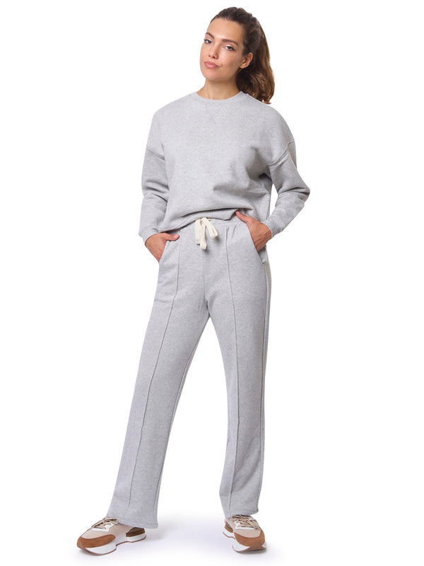 MAX MARA WEEKEND Pantalone in Felpa a Gamba Larga Folk