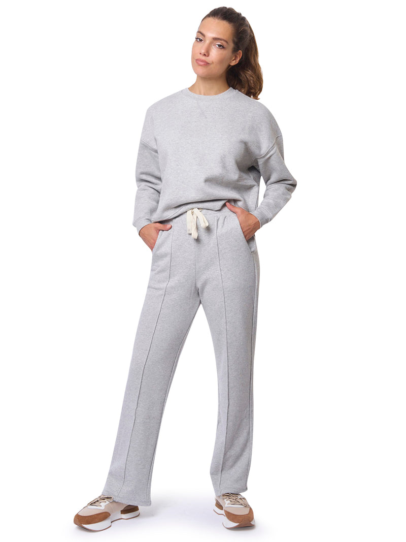 MAX MARA WEEKEND Pantalone in Felpa a Gamba Larga Folk