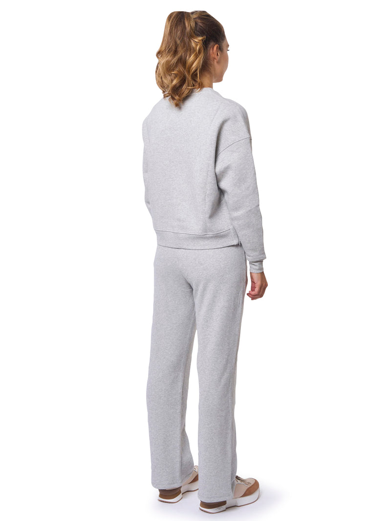 MAX MARA WEEKEND Pantalone in Felpa a Gamba Larga Folk