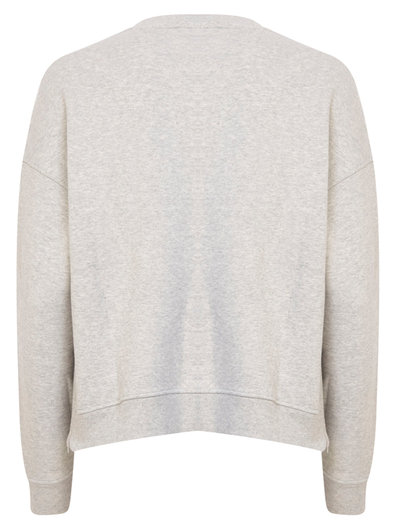 MAX MARA WEEKEND Felpa Crop in Jersey di Cotone Gerba