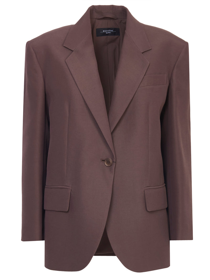 MAXMARA WEEKAND Blazer Monopetto Oversize Floc