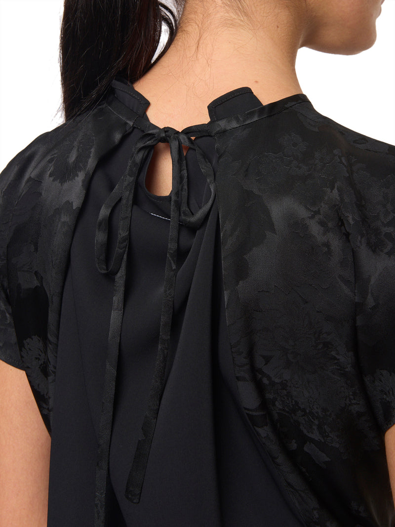 MM6 Blusa Jacquard a Fiori