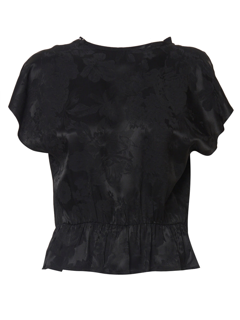 MM6 Blusa Jacquard a Fiori