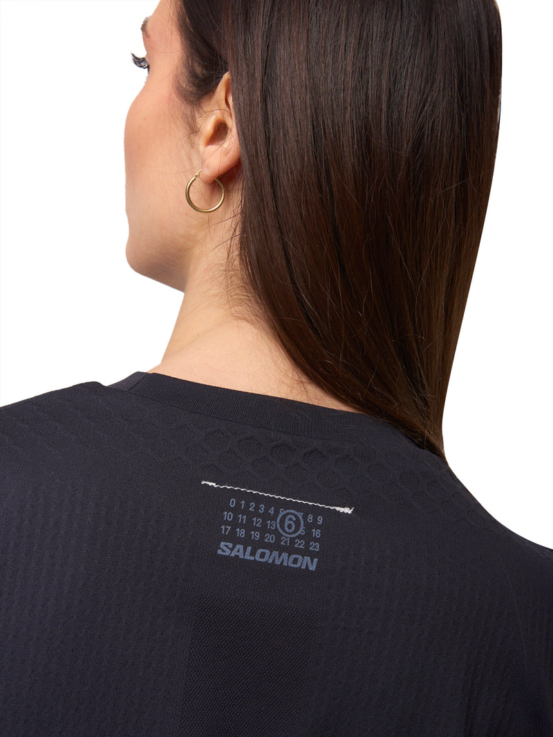 MM6 Maglia a Maniche Lunghe con stampa Salomon