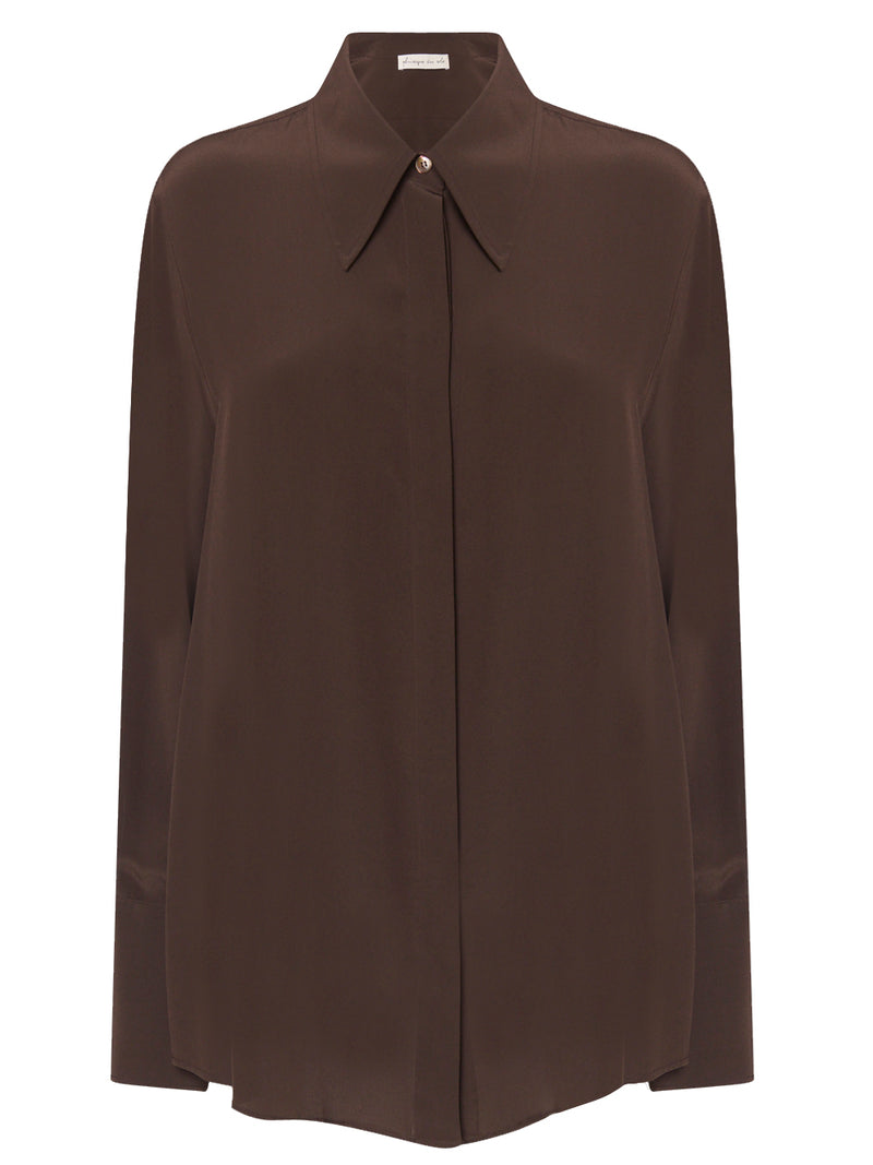 PHISIQUE DU ROLE Camicia in Seta con Gemelli