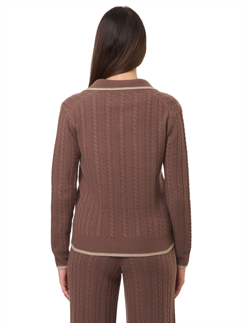 SAINT BARTH Polo in Lana a Trecce Clichy