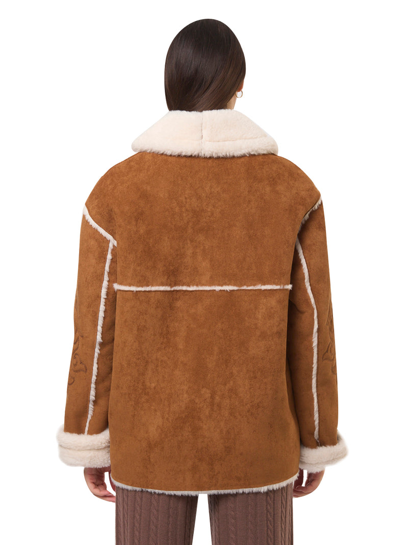 SAINT BARTH Montone con Ricami