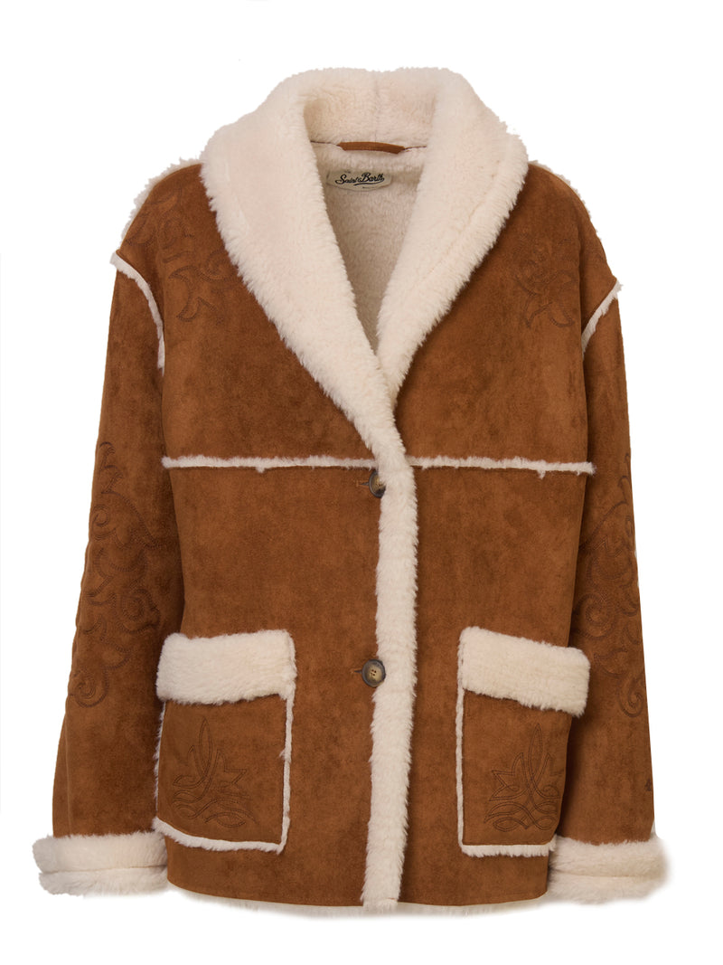 SAINT BARTH Montone con Ricami