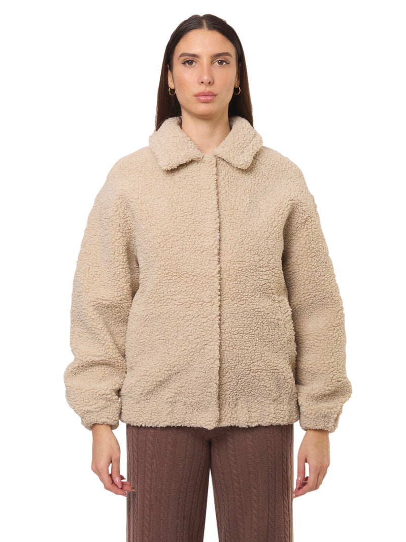 SAINT BARTH Bomber Teddy Jeanne