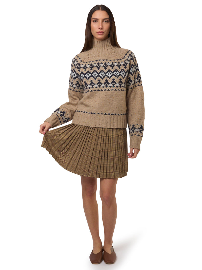 SAINT BARTH Gonna Mini Principe di Galles