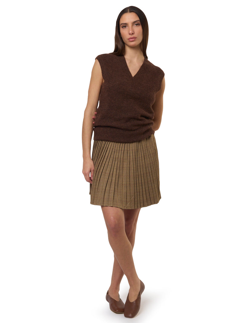 SAINT BARTH Gilet in Alpaca e Lana