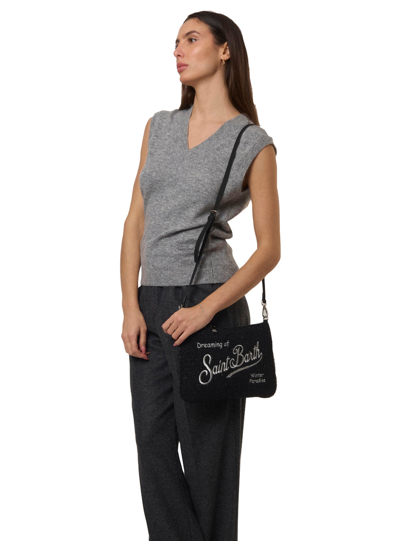 SAINT BARTH Gilet in Alpaca e Lana