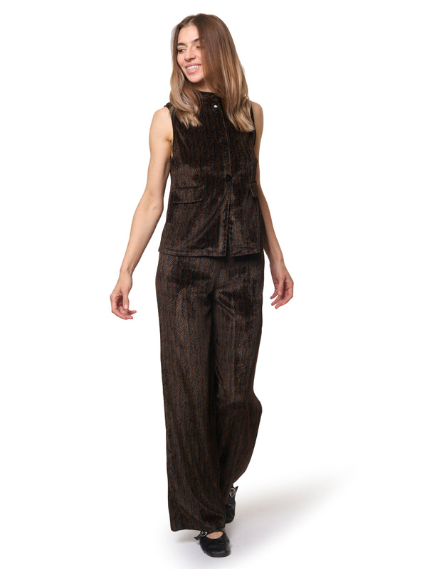 SIYU Gilet in Velluto