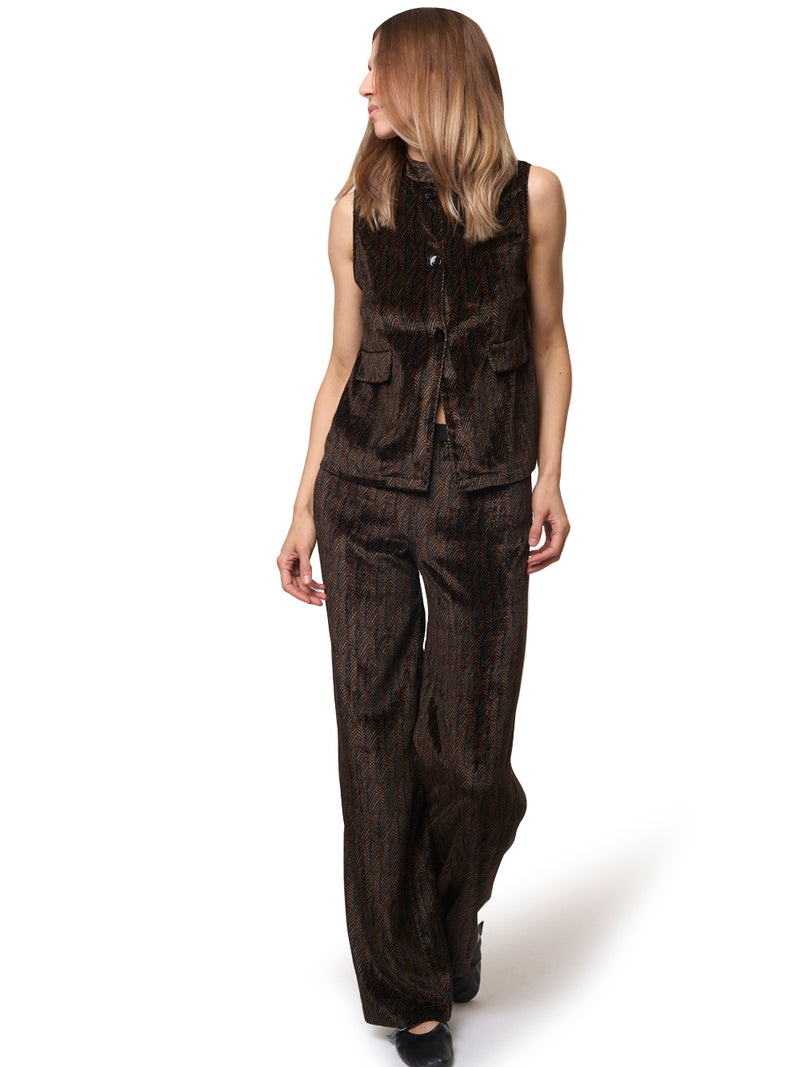 SIYU Gilet in Velluto