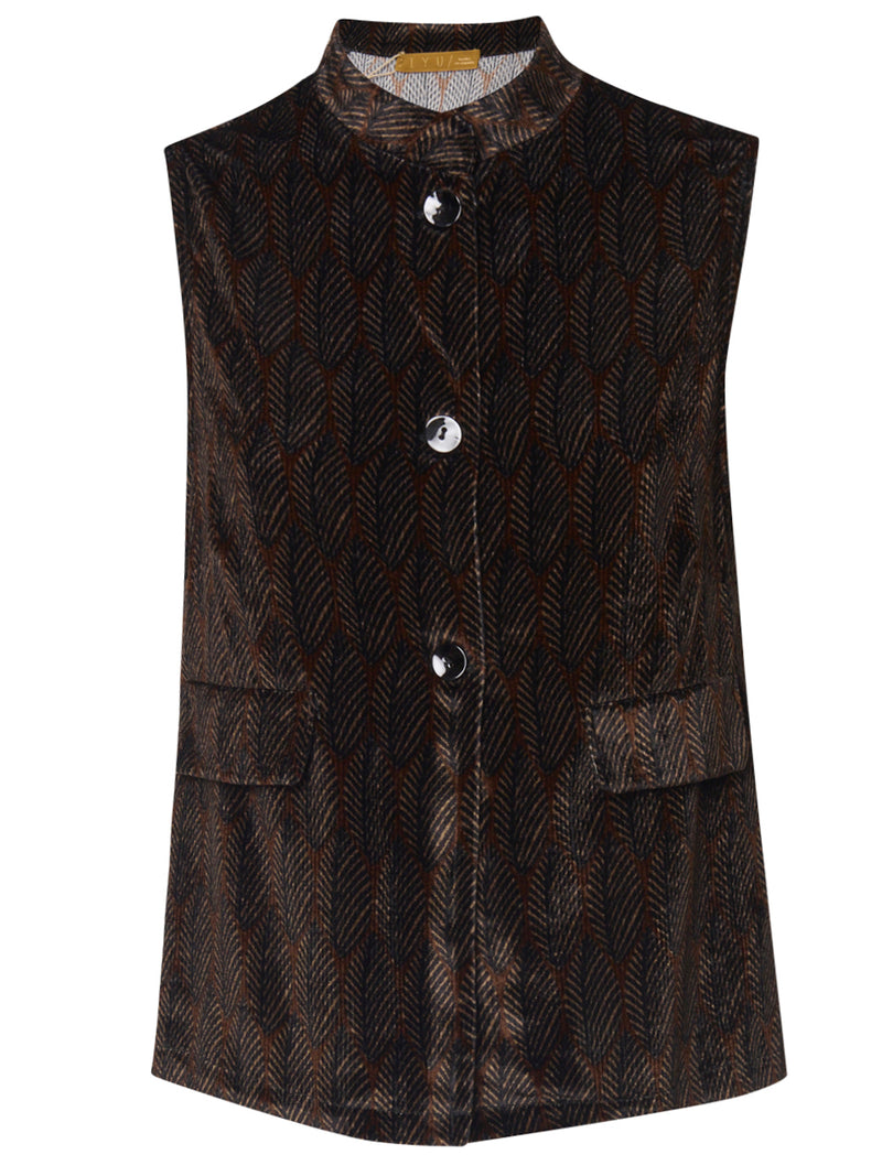 SIYU Gilet in Velluto
