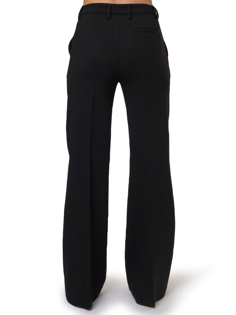 TRUE ROYAL Pantalone Svasato in Lana